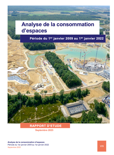 Artificialisation des sols : quelle a été la consommation d'espaces de 2009 à 2021 ?