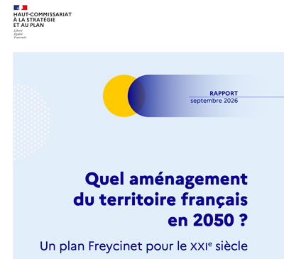 Quel aménagement du territoire en 2050 ?